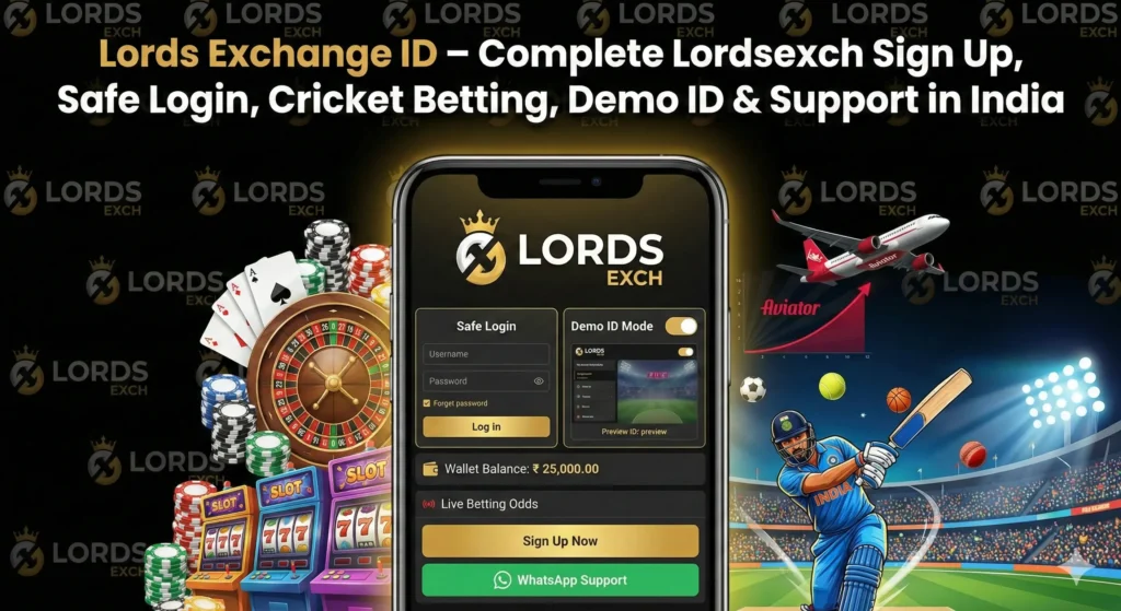 Lordsexch login and registration guide for users in India
