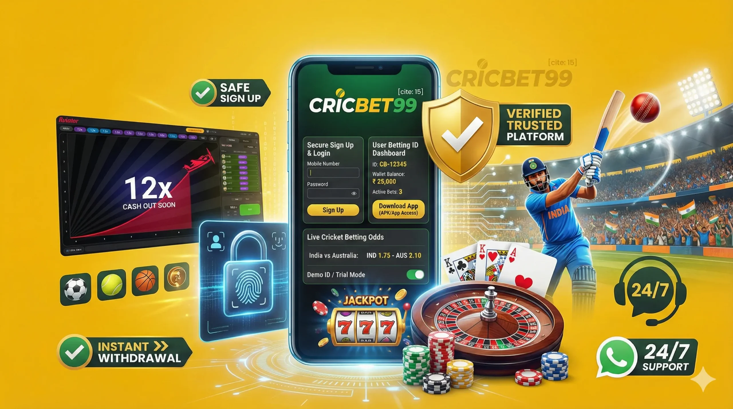 Cricbet99 online betting ID sign up and login guide for cricket exchange