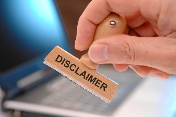 Disclaimer page of The Online Betting ID