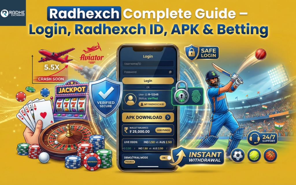 Radhexch ID login and registration guide for users in India